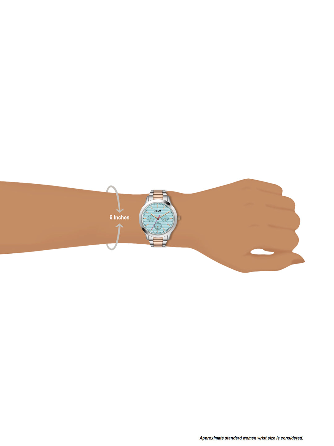 helix Analog Blue Dial Women's Watch - TW053HL03 - KRISHNA WATCH COMPANY