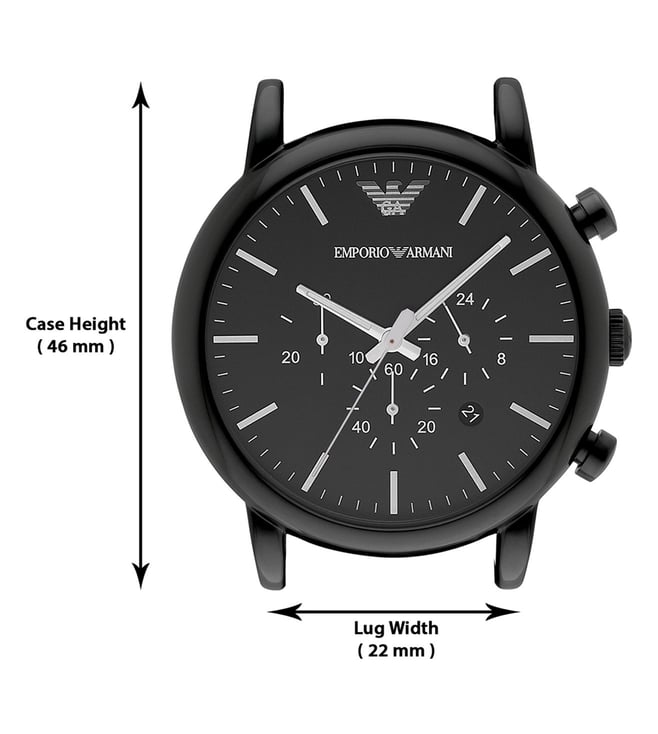 Emporio Armani Chronograph Watch for Men AR1918 - KRISHNA WATCH COMPANY