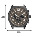 Brox Multifunction Smoke Stainless Steel Watch BQ2533