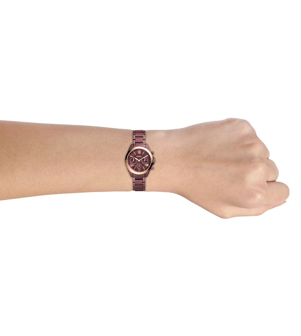 FOSSIL Modern Courier Chronograph Watch for Women BQ3281 - KRISHNA WATCH COMPANY