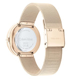 CALVIN KLEIN Twisted Bezel Analog Watch For Women - 25200151