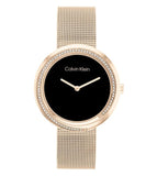 CALVIN KLEIN Twisted Bezel Analog Watch For Women - 25200151