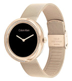 CALVIN KLEIN Twisted Bezel Analog Watch For Women - 25200151