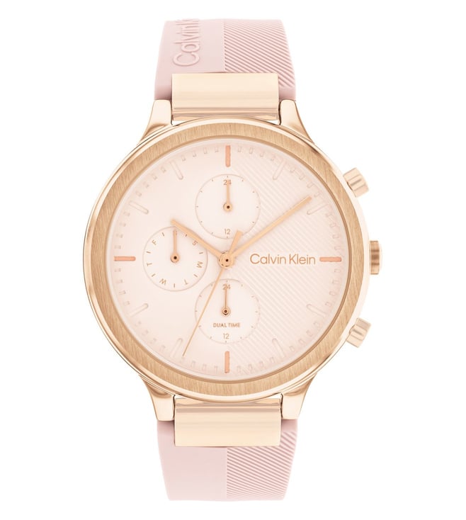 CALVIN KLEIN Energize Chronograph Watch For Women 25200243 - KRISHNA WATCH COMPANY