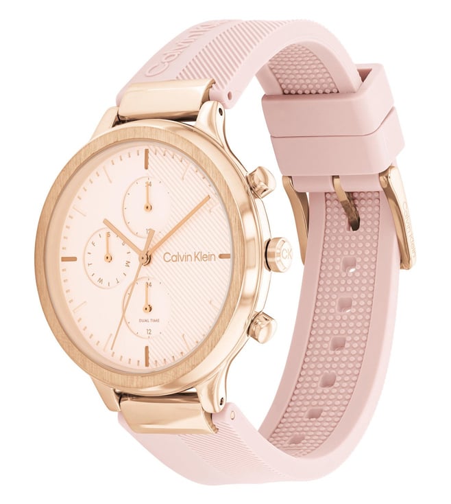 CALVIN KLEIN Energize Chronograph Watch For Women 25200243 - KRISHNA WATCH COMPANY