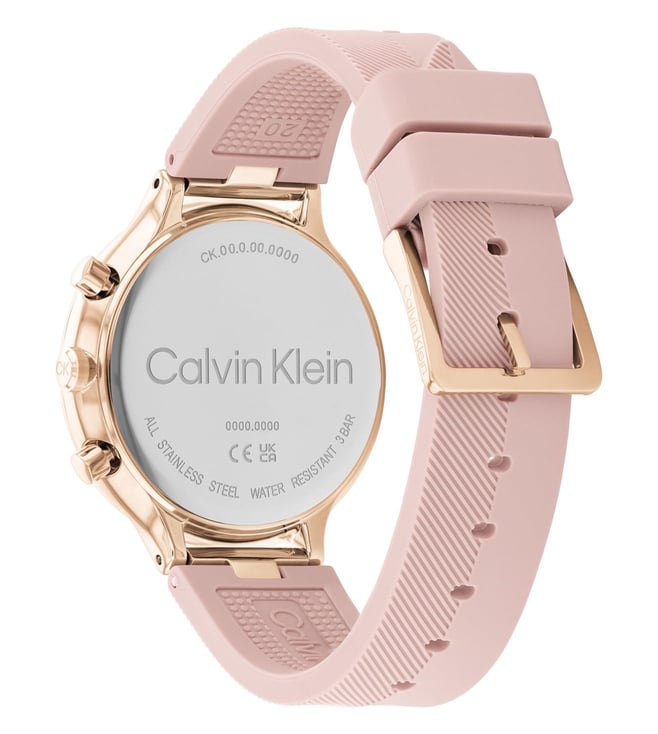 CALVIN KLEIN Energize Chronograph Watch For Women 25200243 - KRISHNA WATCH COMPANY