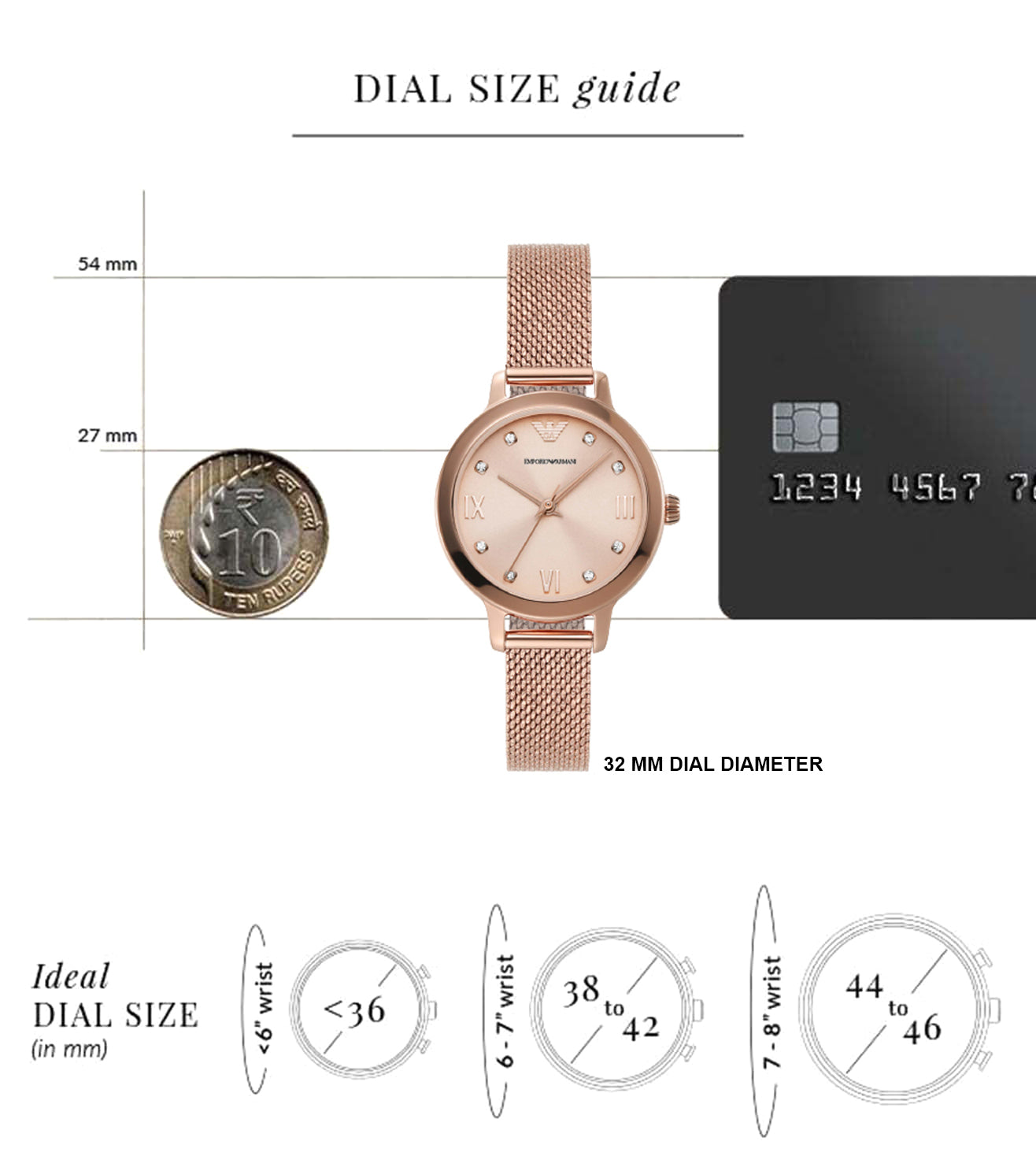 EMPORIO ARMANI Analog Watch for Women - AR11512 - KRISHNA WATCH COMPANY