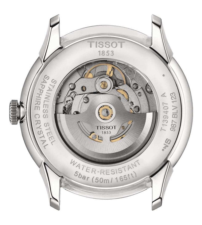 TISSOT Chemin des Tourelles T-Classic Watch for Men T1394071109100 - KRISHNA WATCH COMPANY
