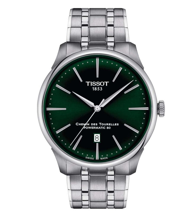 TISSOT Chemin des Tourelles T-Classic Watch for Men T1394071109100 - KRISHNA WATCH COMPANY