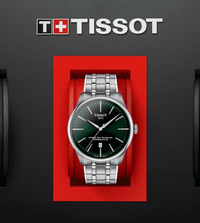 TISSOT Chemin des Tourelles T-Classic Watch for Men T1394071109100 - KRISHNA WATCH COMPANY
