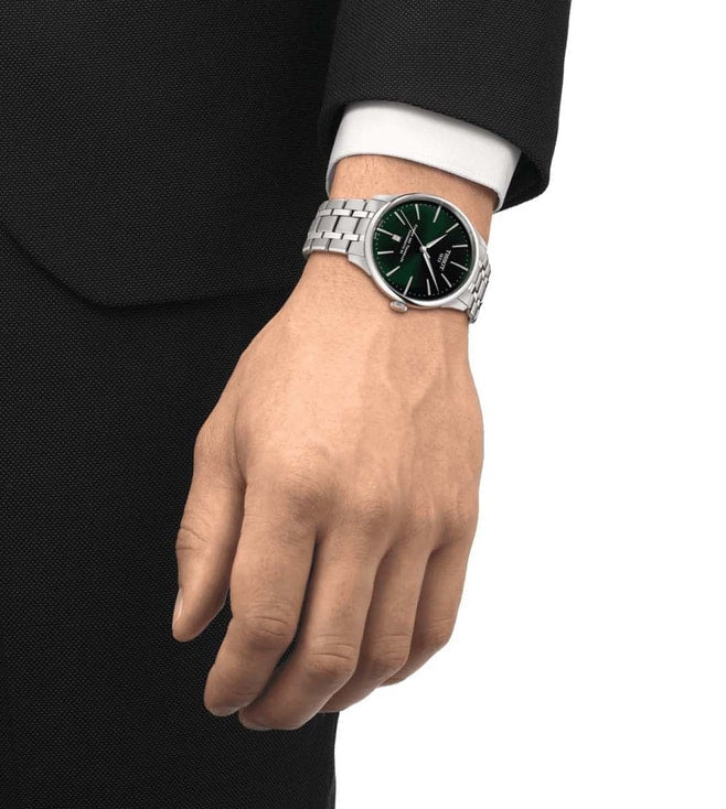 TISSOT Chemin des Tourelles T-Classic Watch for Men T1394071109100 - KRISHNA WATCH COMPANY