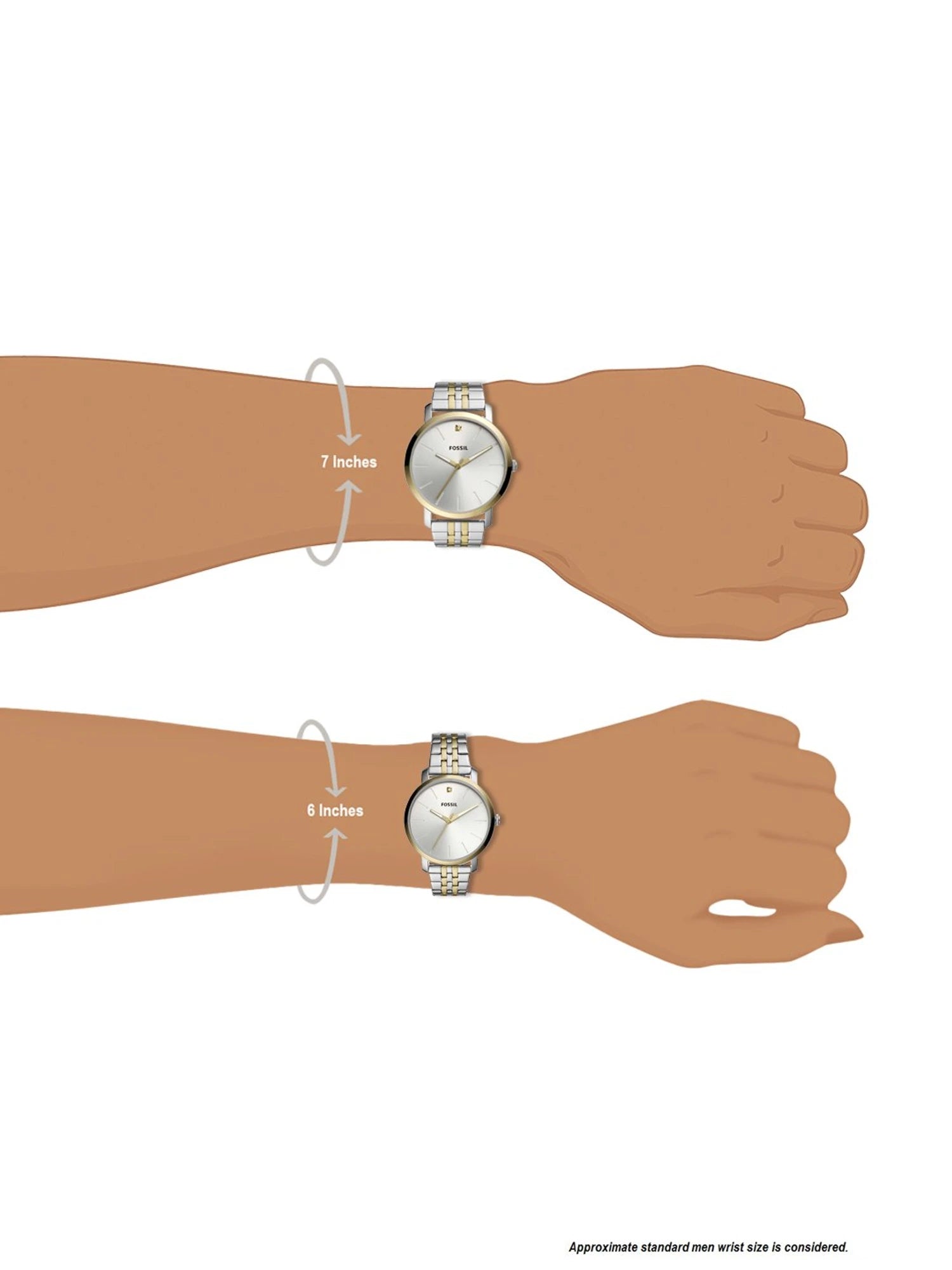 Fossil Lux Luther Watch Set for Couples BQ2467SET - KRISHNA WATCH COMPANY