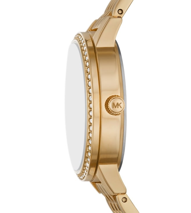 MICHAEL Michael Kors Outlet Melissa Analog Watch for Women With Bracelet MK1051SET - KRISHNA WATCH COMPANY