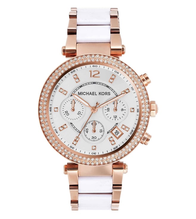 Michael Kors Parker Chronograph Watch for Women MK5774 - KRISHNA WATCH COMPANY