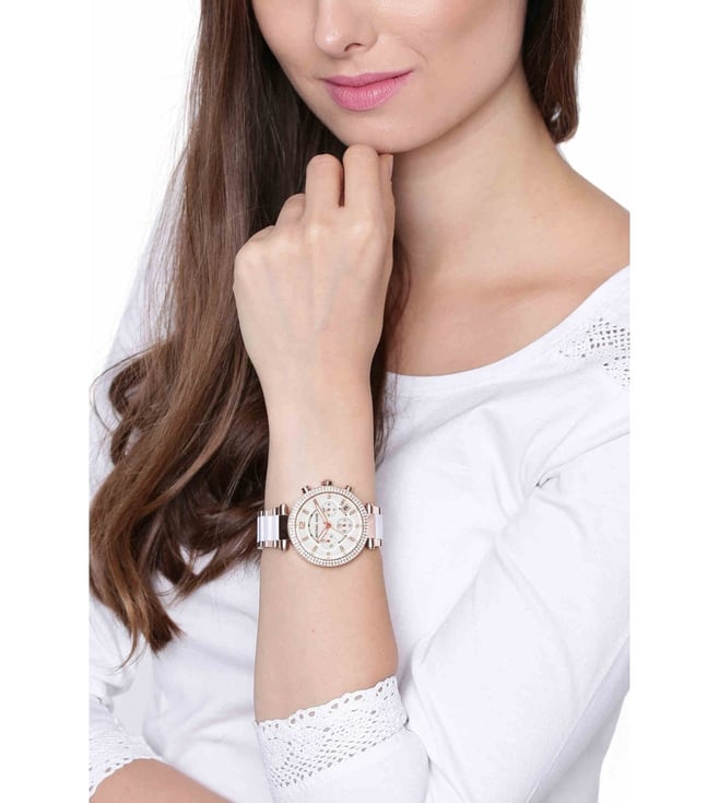 Michael Kors Parker Chronograph Watch for Women MK5774 - KRISHNA WATCH COMPANY