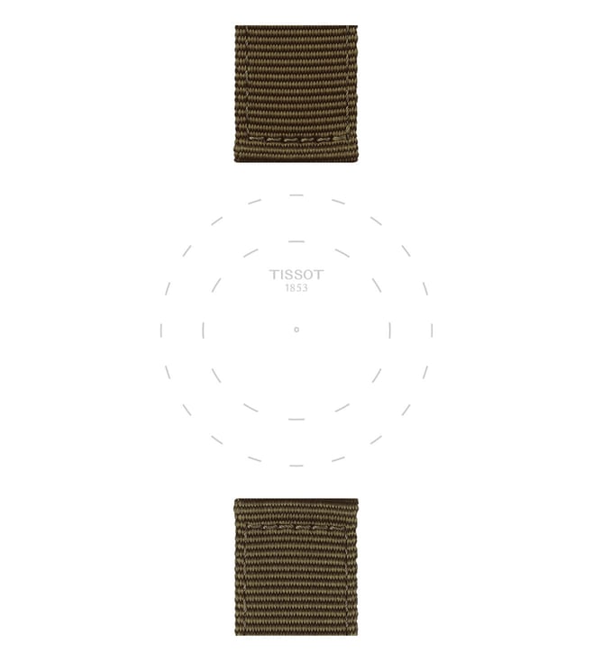 Tissot Official Khaki Fabric Strap Lugs 22 mm-T852046756 - KRISHNA WATCH COMPANY