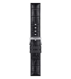 Tissot Official Black Leather And Rubber Parts Strap Lugs 22 mm-T852046761 - KRISHNA WATCH COMPANY
