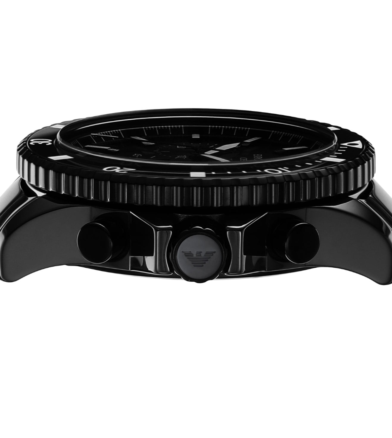 Emporio Armani Chronograph Black Ceramic Watch - AR70010 - KRISHNA WATCH COMPANY