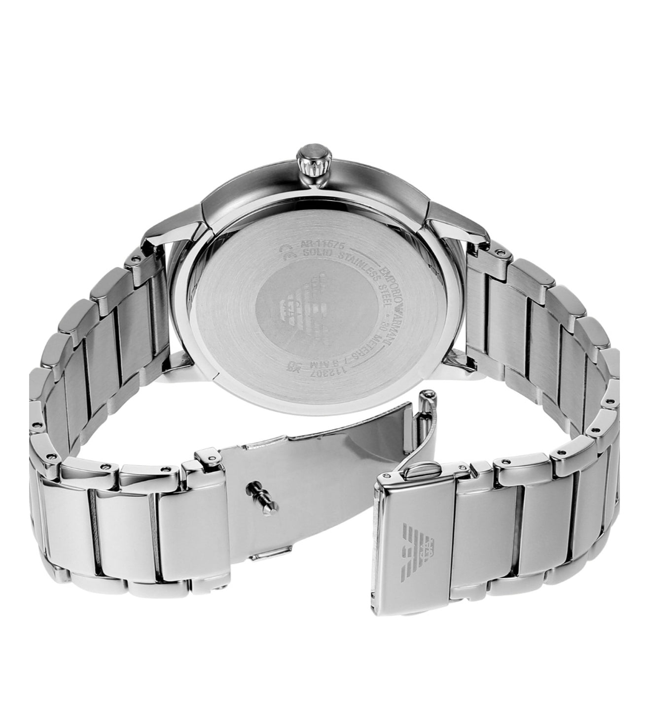 Emporio Armani Three-Hand Date Stainless Steel Watch - AR11575 - KRISHNA WATCH COMPANY