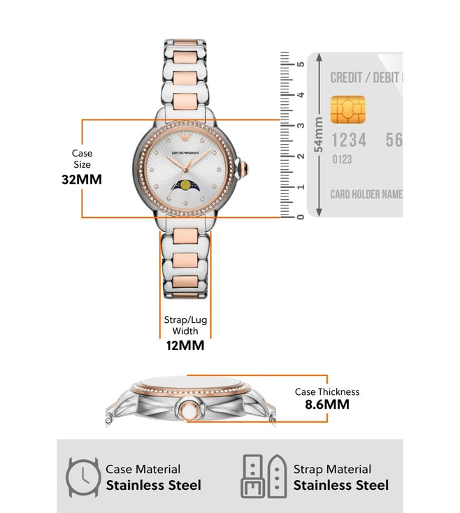 EMPORIO ARMANI Analog Watch for Women AR11567 - KRISHNA WATCH COMPANY