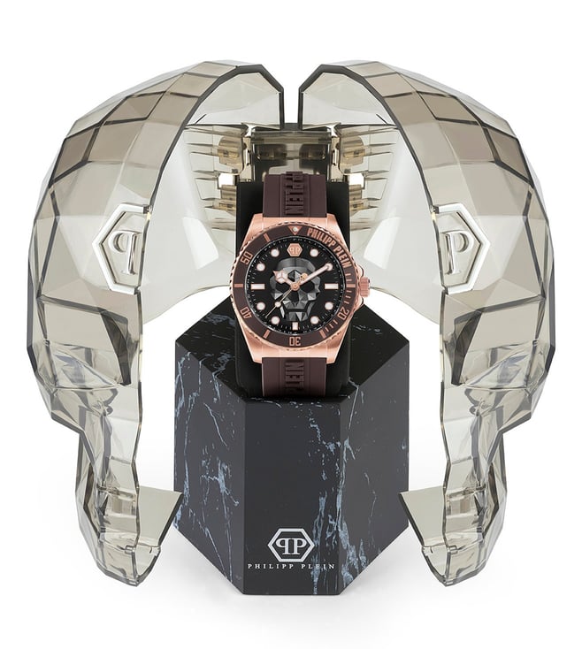 PHILIPP PLEIN The Skull Diver Analog Watch for Men PWOAA0322 - KRISHNA WATCH COMPANY