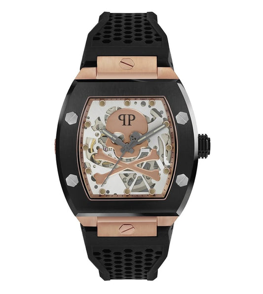 PHILIPP PLEIN The Skeleton Automatic Analog Watch for Men PWBAA0121