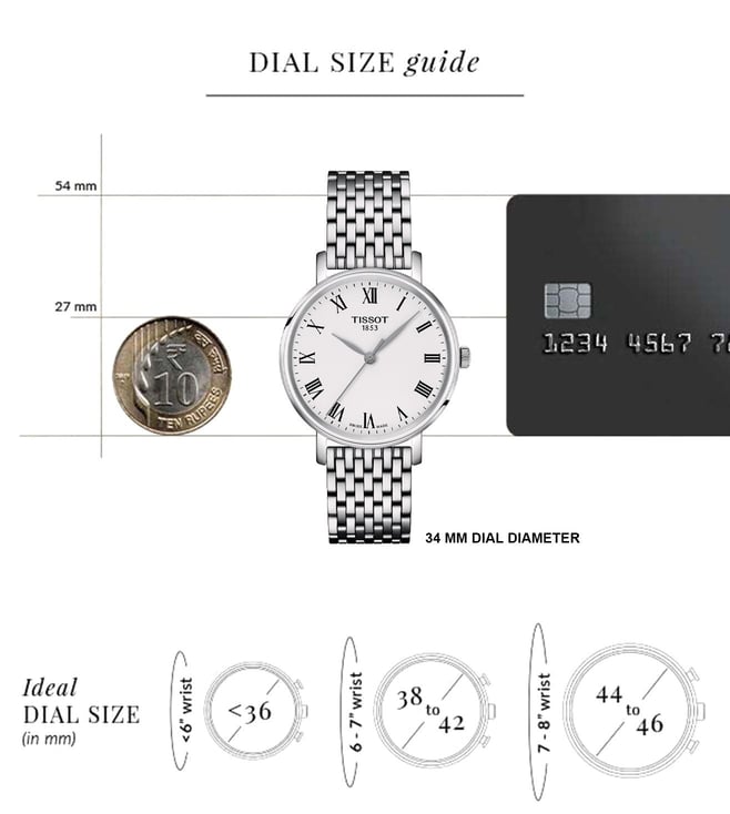 TISSOT T-CLASSIC T1094101103310 - KRISHNA WATCH COMPANY