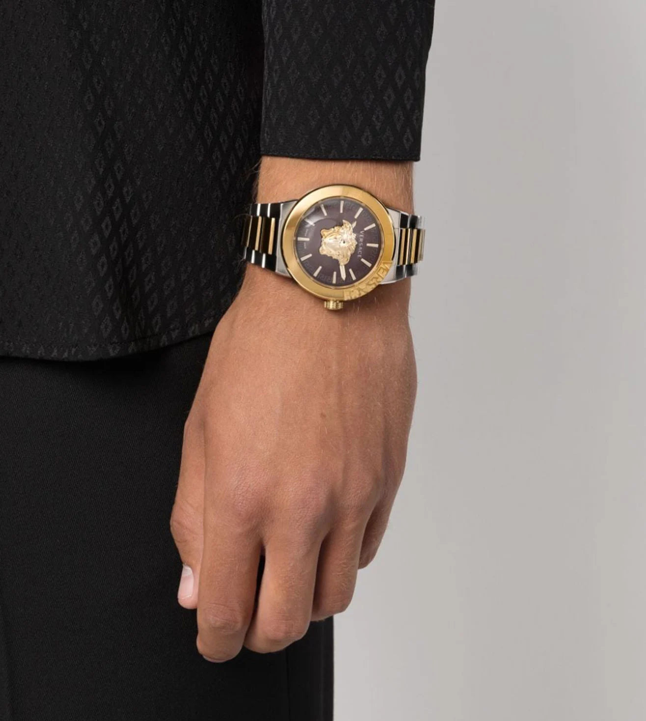 VERSACE VE7E00523 Medusa Infinite Analog Watch for Men - KRISHNA WATCH COMPANY