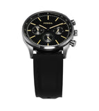 Fossil Sullivan Multifunction Black Silicone Watch BQ2746