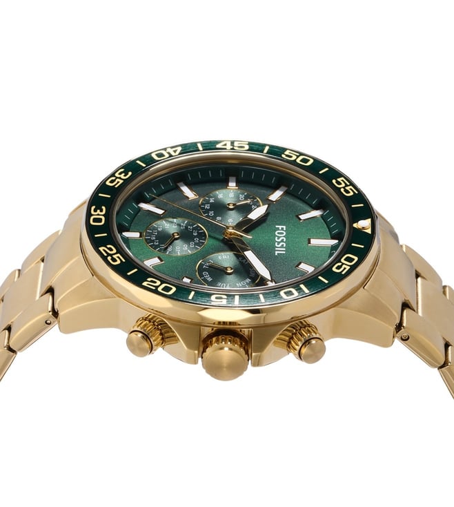 Fossil Bannon Analog Couple Watch - BQ2754SET - KRISHNA WATCH COMPANY