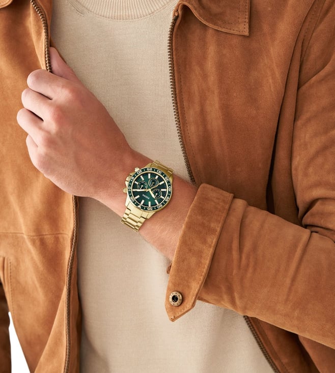 Fossil Bannon Analog Couple Watch - BQ2754SET - KRISHNA WATCH COMPANY