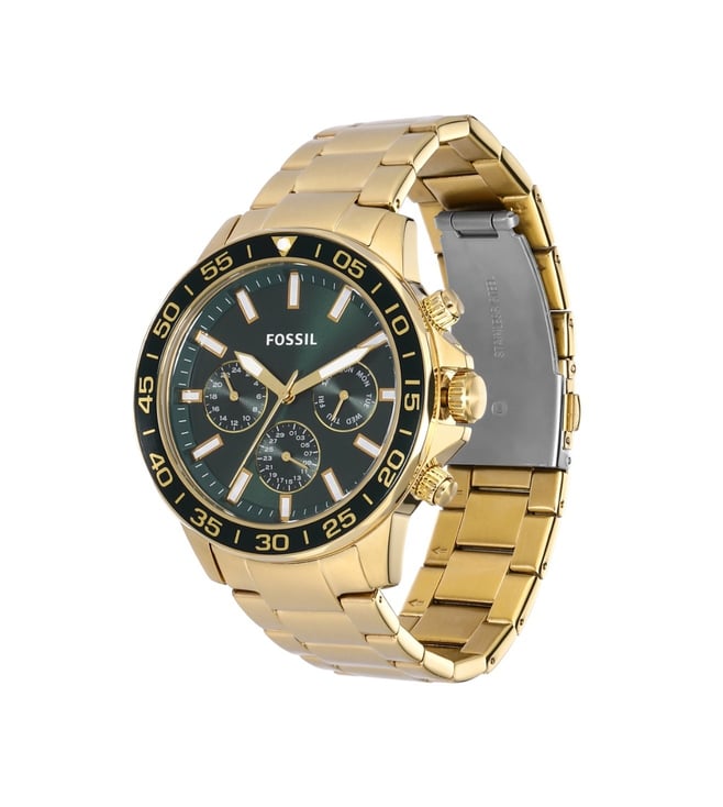 Fossil Bannon Analog Couple Watch - BQ2754SET - KRISHNA WATCH COMPANY