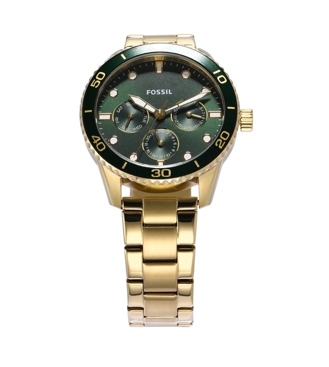 Fossil Bannon Analog Couple Watch - BQ2754SET - KRISHNA WATCH COMPANY