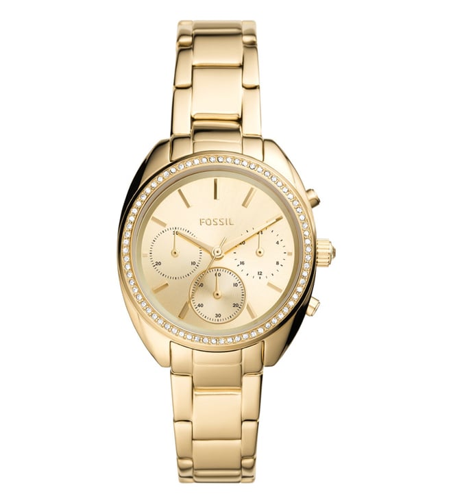 Fossil Vale Chronograph Watch for Women BQ3658 - KRISHNA WATCH COMPANY
