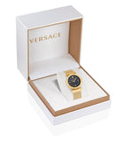 Versace Women Analog Black Round Stainless Steel Dial Watch - VE6J00723 - KRISHNA WATCH COMPANY