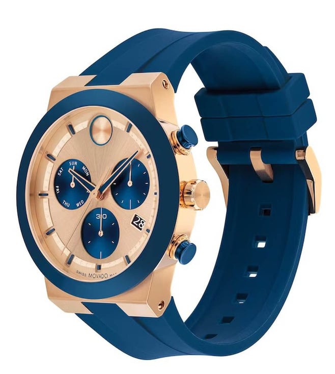 Movado Bold Chronograph Watch for Men - 3601139 - KRISHNA WATCH COMPANY