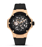 CERRUTI 1881 Lucardo Men Automatic Watch with Silicone Strap - CECIWGR0007107W