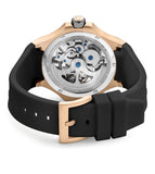 CERRUTI 1881 Lucardo Men Automatic Watch with Silicone Strap - CECIWGR0007107W