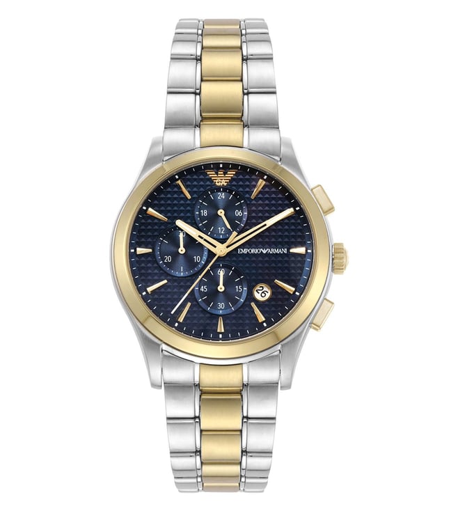 Emporio Armani Paolo Chronograph Watch for Men AR11579 - KRISHNA WATCH COMPANY