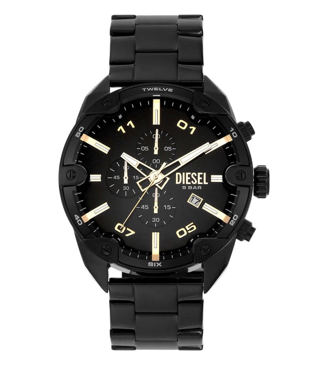 DIESEL Spiked Analog Watch for Men DZ4644 - KRISHNA WATCH COMPANY