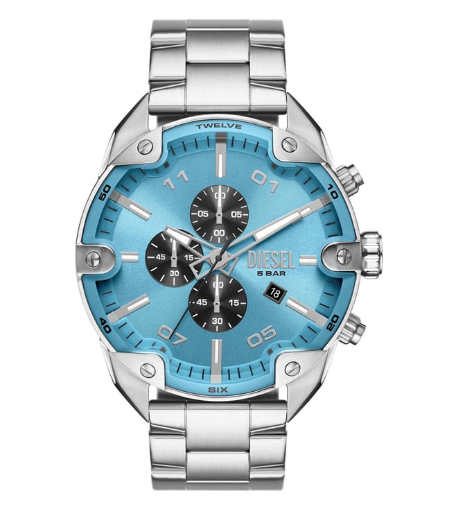 DIESEL Spiked Chronograph Watch for Men DZ4655 - KRISHNA WATCH COMPANY