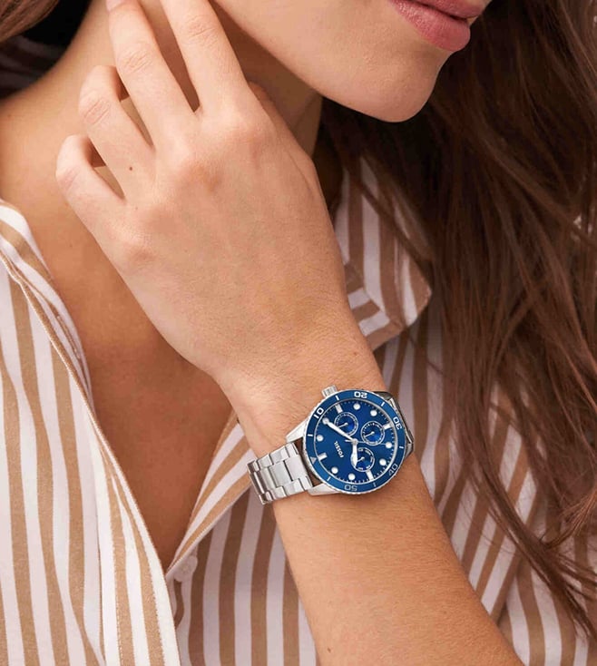 Fossil Bannon Analog Couples Watch BQ2828SET - KRISHNA WATCH COMPANY