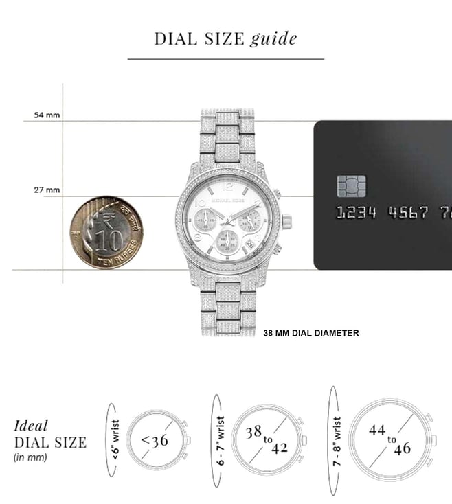Michael Kors Runway Analog Watch for Women MK7434 - KRISHNA WATCH COMPANY