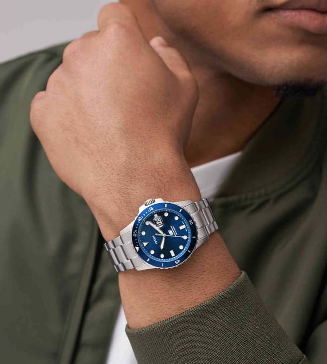 Fossil Analog Watch for Men FS6029 - KRISHNA WATCH COMPANY