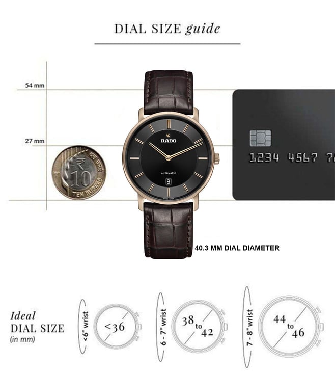 RADO DiaMaster Thinline Automatic Men 40.3 mm R14068176