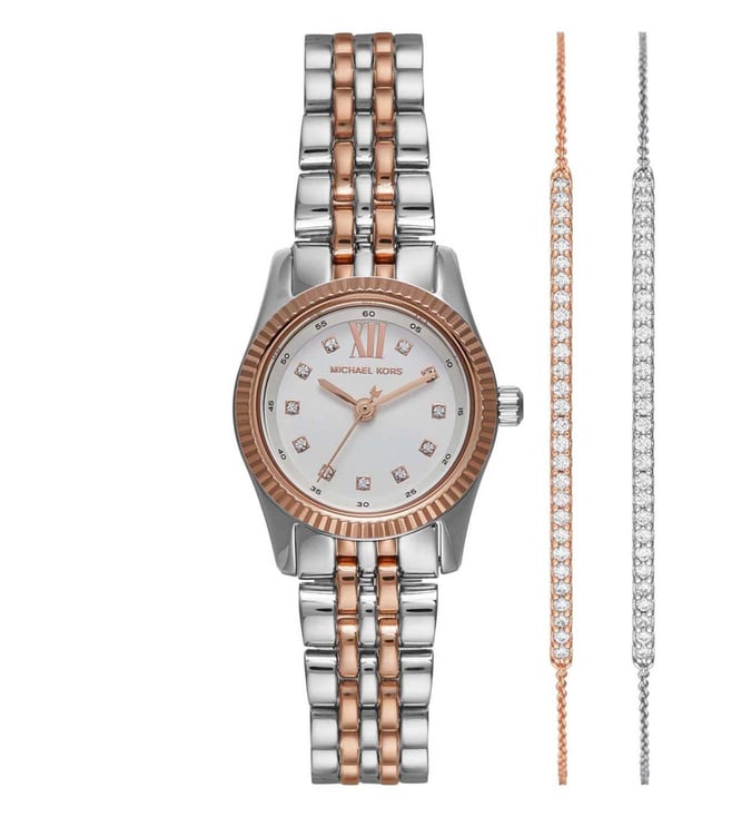 Michael Kors Lexington Analog Watch for Women with Bracelet - MK4817SET - KRISHNA WATCH COMPANY