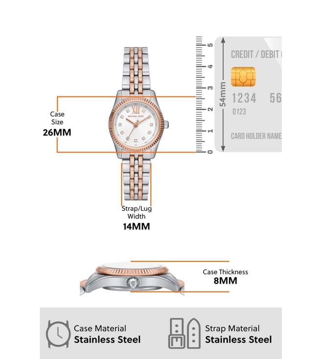Michael Kors Lexington Analog Watch for Women with Bracelet - MK4817SET - KRISHNA WATCH COMPANY