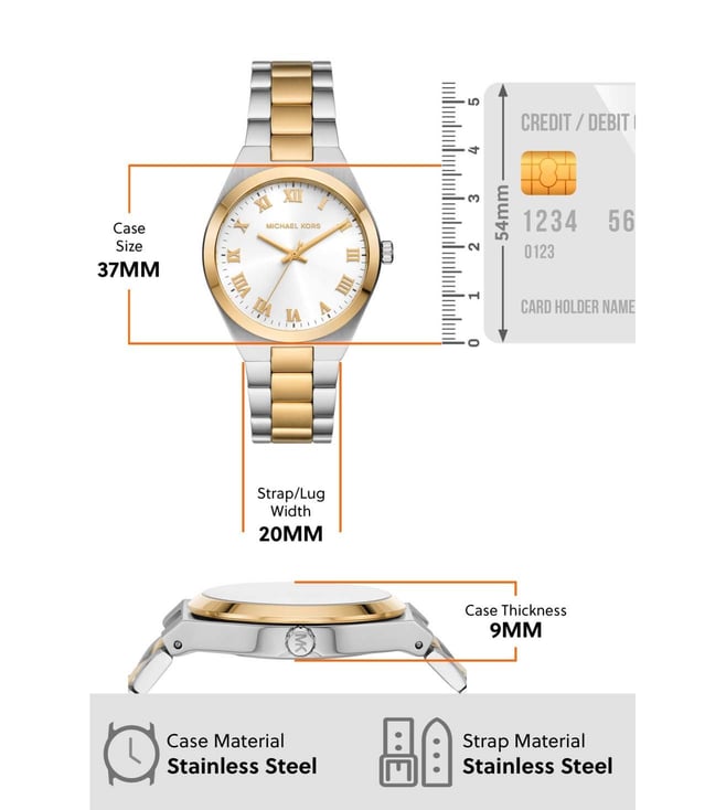 Michael Kors Lennox Analog Watch for Women MK7464 - KRISHNA WATCH COMPANY
