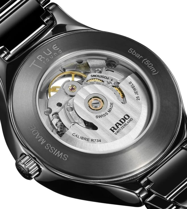 RADO Round Automatic Open Heart Automatic Unisex 40 mm R27107172 - KRISHNA WATCH COMPANY