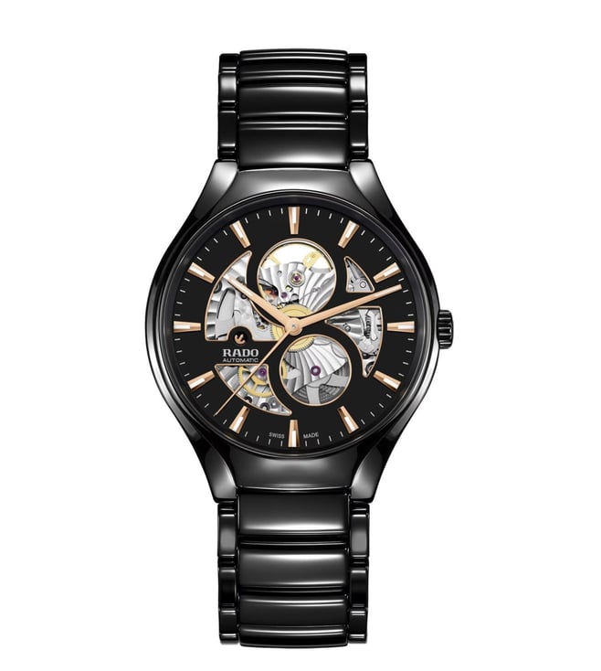 RADO Round Automatic Open Heart Automatic Unisex 40 mm R27107172 - KRISHNA WATCH COMPANY